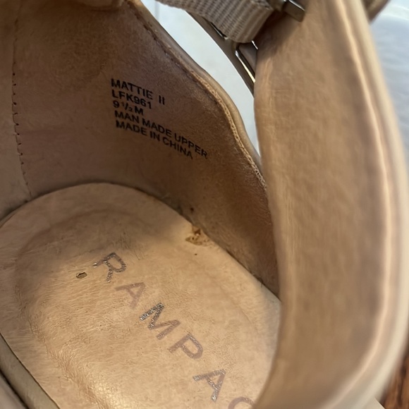 Rampage Tan Heels - Picture 5 of 11